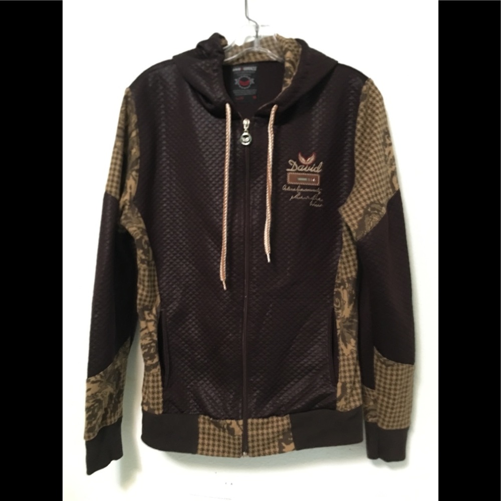David & Gerenzo men jacket golden/brown size M